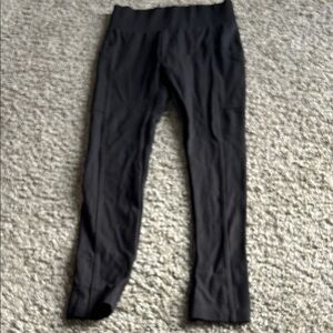 Lou & Grey ladies extra small petite black leggings